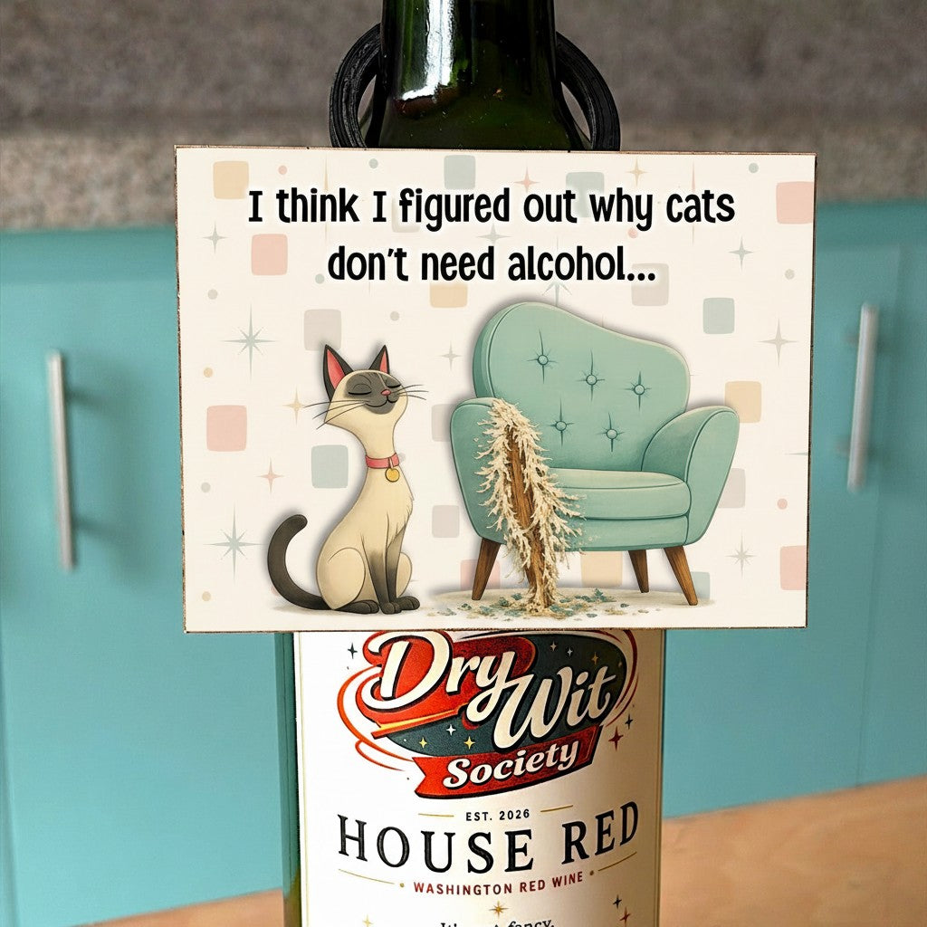 Cats Don't Need Alcohol