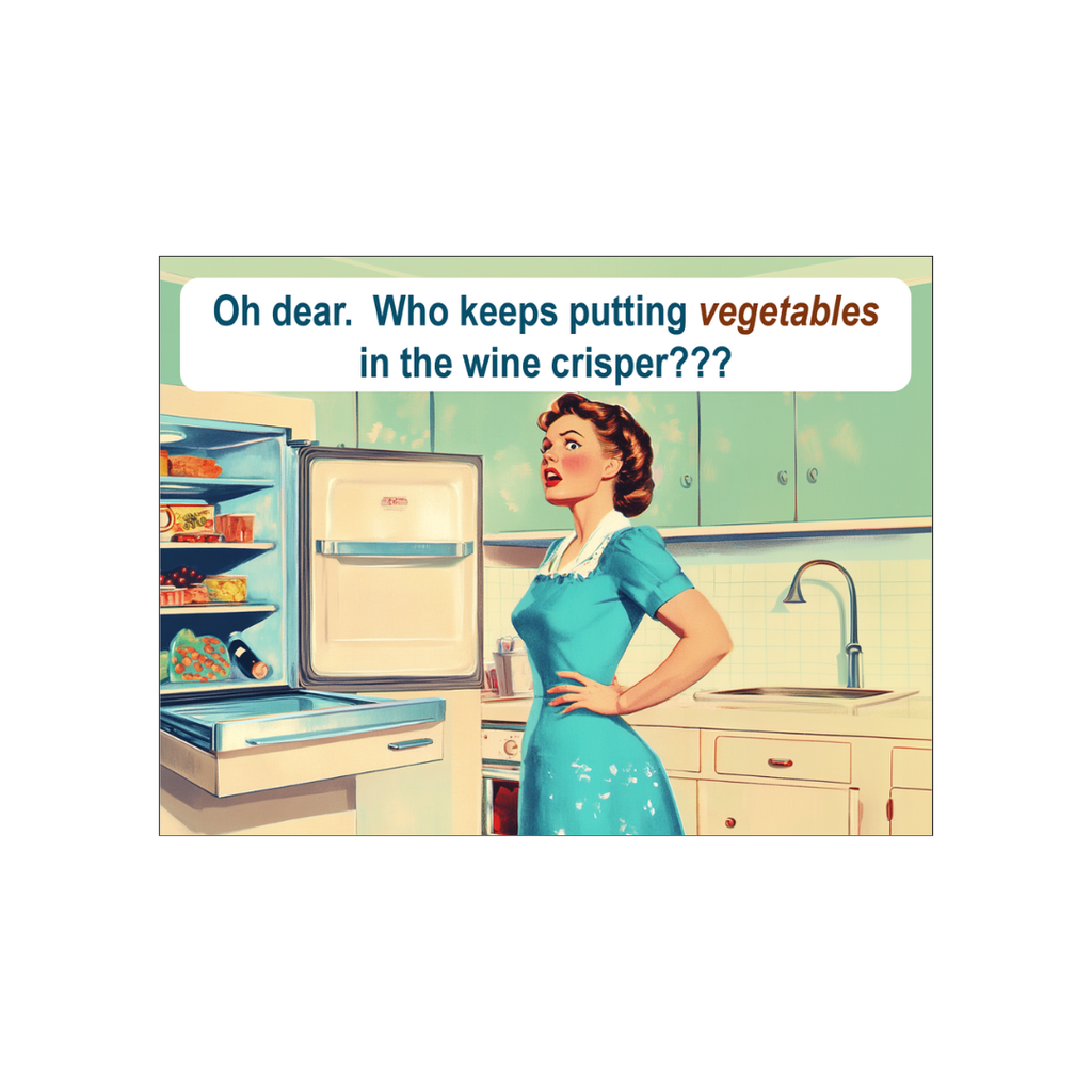 Vegetables In The Wine Crisper